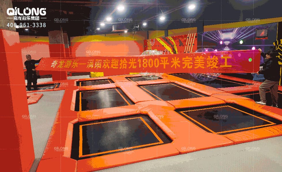 Custom Trampoline Park Equipment