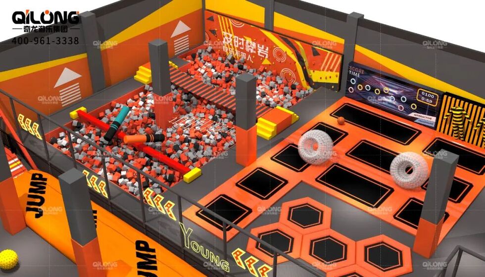 Custom Indoor Trampoline Park Manufacturer