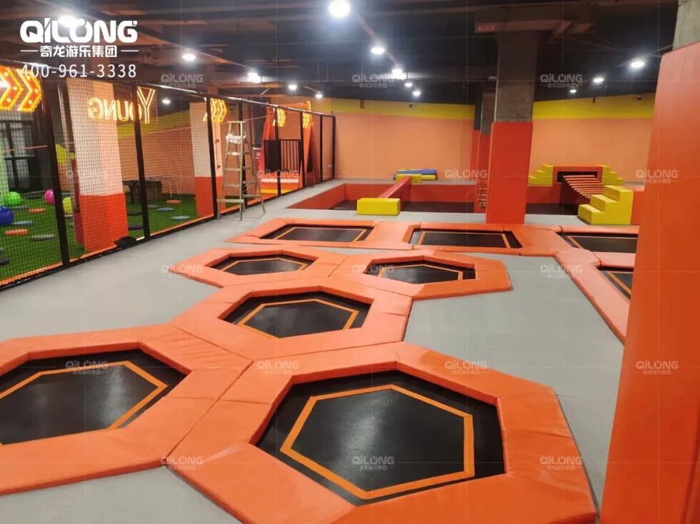 Cheap Kids Indoor Trampoline Park Equipment Manufacturer