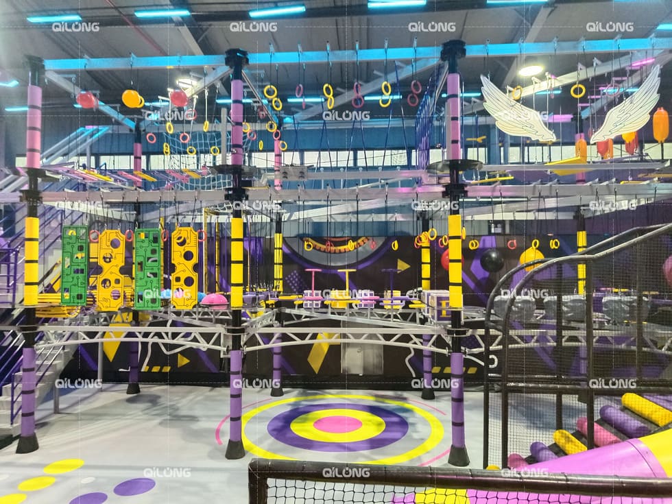 Kids Indoor Rope Course Manufacturer Supplier