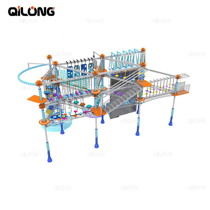 Indoor Rope Course Playground Custom High Quality Indoor Playground Equipment For Kids