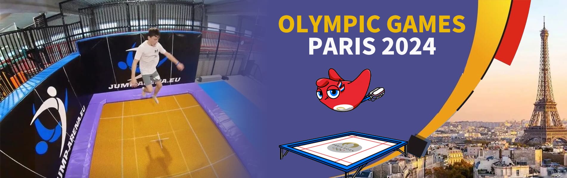 China Trampoline at the Paris 2024 Olympic Games manufacturers