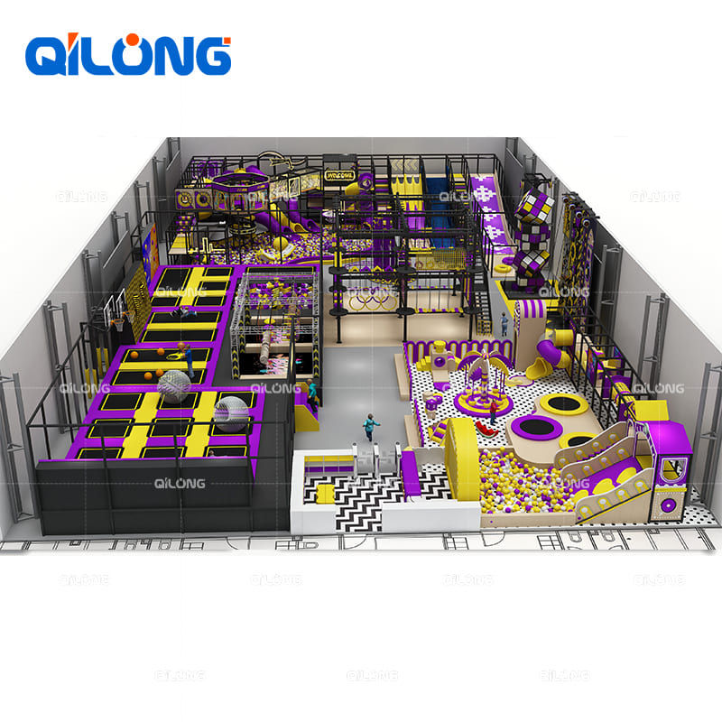 trampoline park equipment