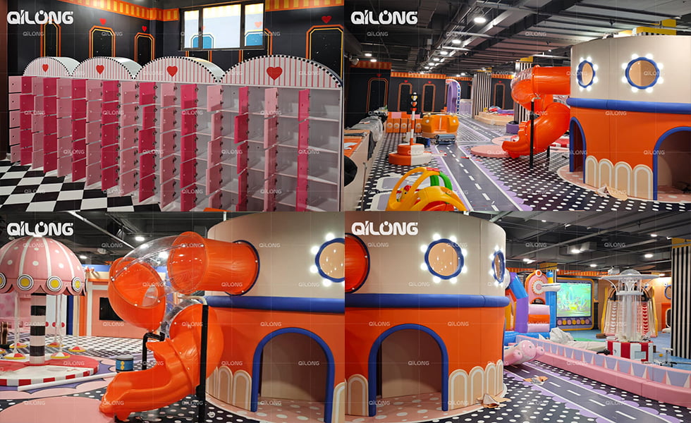 Customized Indoor Playground Jumping Bed Equipment for Sale