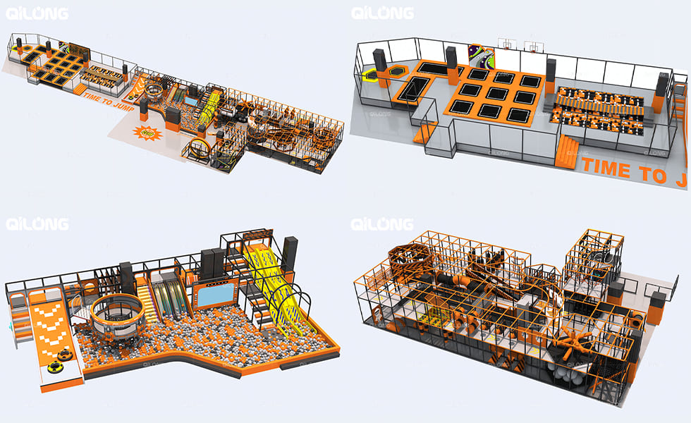 Trampoline Park and Indoor Playground Equipment Supplier